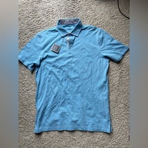 Blue Tailor Byrd Polo shirt size Large